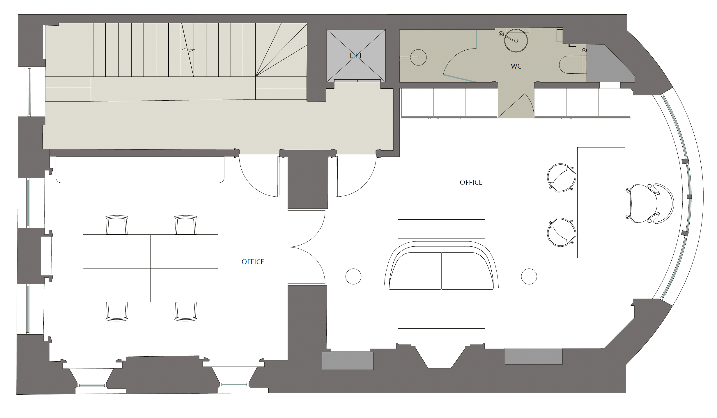First floor plan